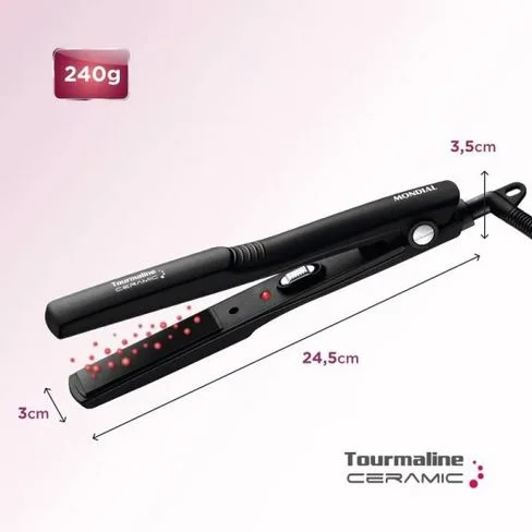 PLANCHITA ALIZADORA MONDIAL P-15 TOURMALINE CERAMIC 