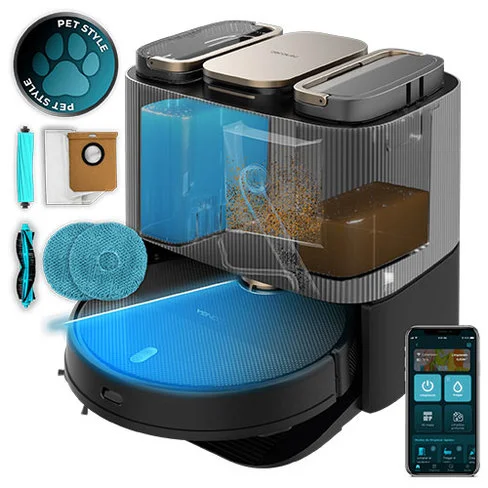 Robot Aspirador Conga 13090 Spin Revolution Home&Wash