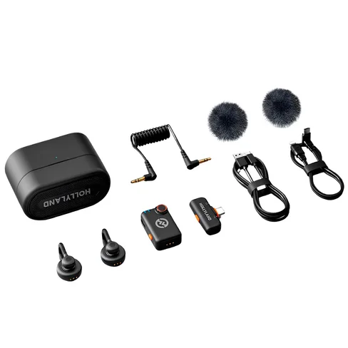 Micrófono Inalámbrico Hollyland LARK M2S Combo con USB-C