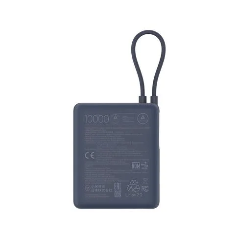 CARGADOR PORTATIL XIAOMI POWER BANK 10000MAH 33W AZUL BHR9341GL