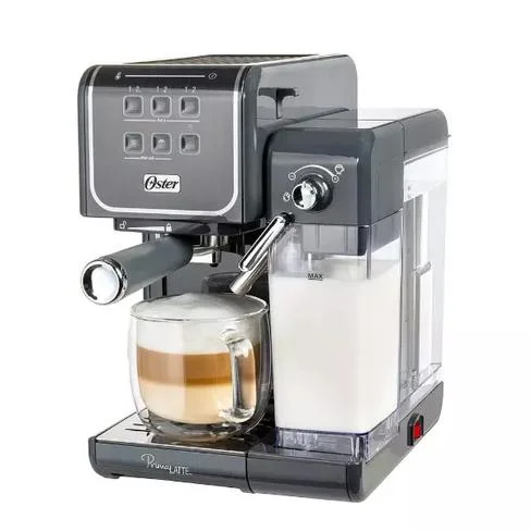 Cafetera Oster PrimaLatte™ 2 Touch, Panel Táctil, 19 Bar de Presión