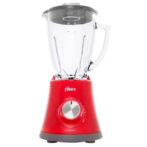 LICUADORA OSTER SUPER CHEF BLSTMG-RR8-357-1 8 VEL 750W JARRA DE VIDRIO ROJO