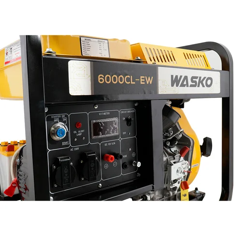 GENERADOR ABIERTO WASKO DIESEL 6 KVA 220V