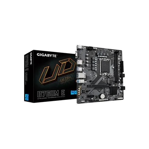 PLACA MADRE GIGABYTE 1700 B760M E DDR5 V/S/R/HDMI/DP/2M2/USB3.2/MATX