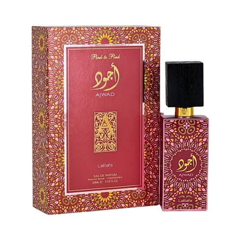 Perfume Lattafa Ajwad Pink to Pink EDP Femenino - 60mL