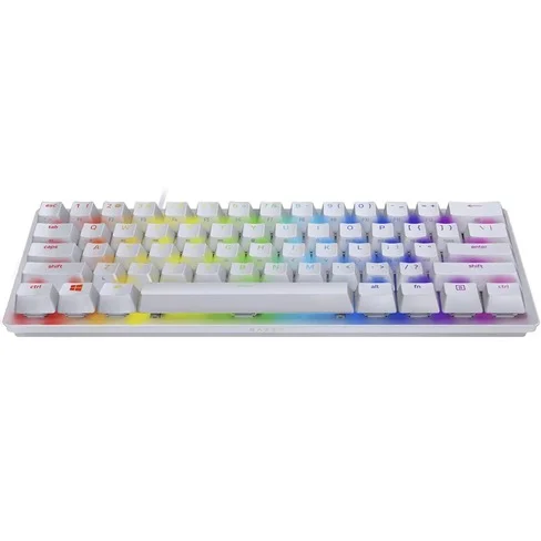 Teclado Gamer Razer Huntsman Mini Mercury  60%  Linear Red (RZ03-03393400-R3U1)