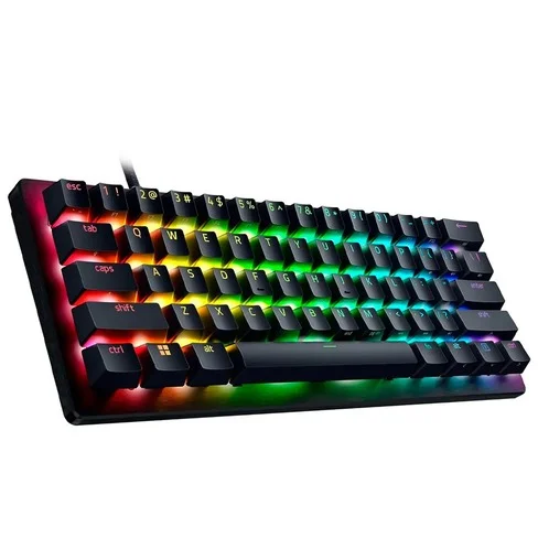 Teclado Gamer Óptico Razer Huntsman V3 Pro Mini 60% Analog USB RGB (RZ03-04990200-R3U1)