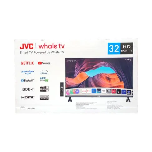 TELEVISOR 32" JVC LT-32N3165U FHD OPT/ DIG/ BLUETOOTH/ 3 HDMI/ 2 USB/ RED/ WHALE