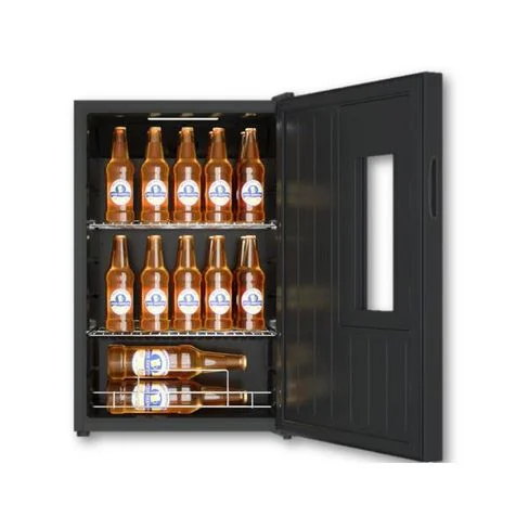 EXHIBIDORA CERVECERA MIDAS 86LTS. SUB ZERO NEGRO