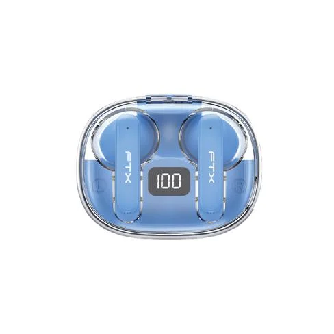 AURICULAR CON MICROFONO FTX E80-BK BT/MIC/ENC/TOUCH/IPX6 