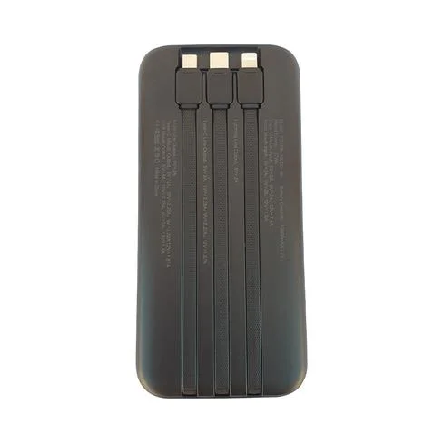 CARGADOR PORTATIL FTX 10000MAH 22.5W PB-10LCD-BK POWER BANK NEGRO