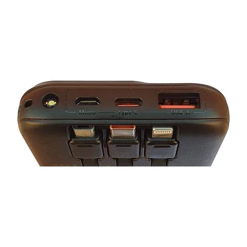 CARGADOR PORTATIL FTX 10000MAH 22.5W PB-10LCD-BK POWER BANK NEGRO