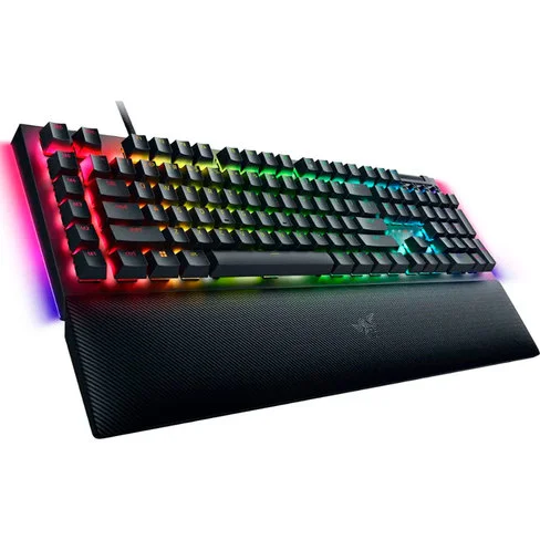 Teclado gaming Razer Blackwidow V4 Teclado Mecánico Interruptor Verde US L – RZ03-04690200-R3U1