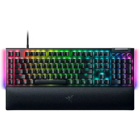 Teclado gaming Razer Blackwidow V4 Teclado Mecánico Interruptor Verde US L – RZ03-04690200-R3U1