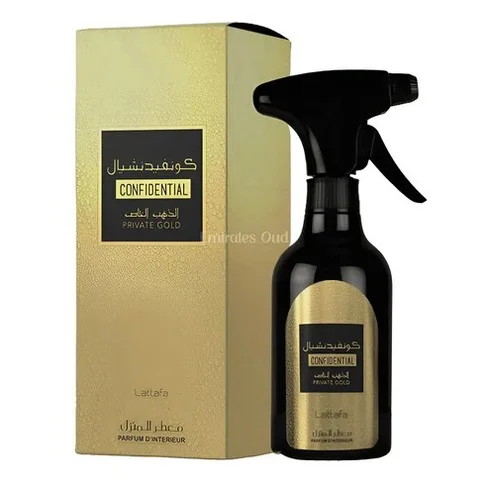 Spray para ambientes Confidential Gold - 450ML