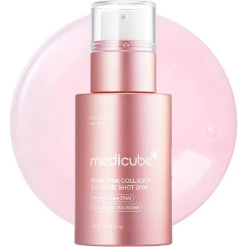 Sérum Facial Medicube PDRN Pink Collagen Exosome Shot 2000
