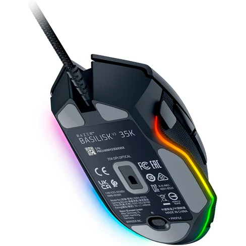 Mouse Gamer Ergonómico Razer Basilisk V3 35K RZ01-05230100-R3M1 RGB Wired 35.000 DPI