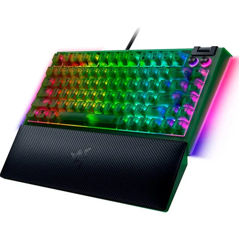 Teclado Mecánico Gamer Razer BlackWidow V4 75% Hot-Swappable RGB RZ03-05003400-R3U1