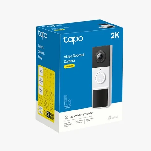 Timbre Inteligente con Cámara TP-Link TAPO D210