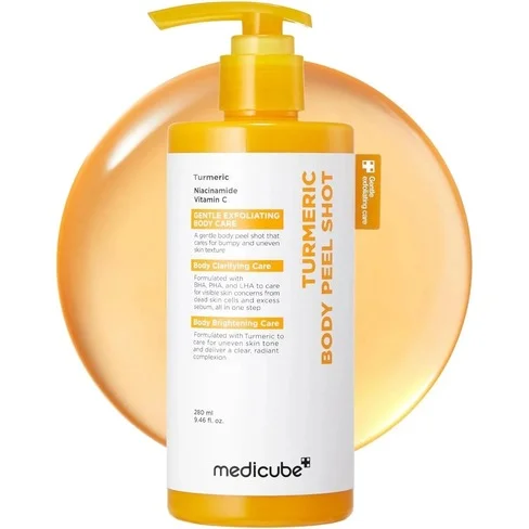 Peeling Corporal Medicube Kojic Acid Turmeric Body Peel Shot - 280ml