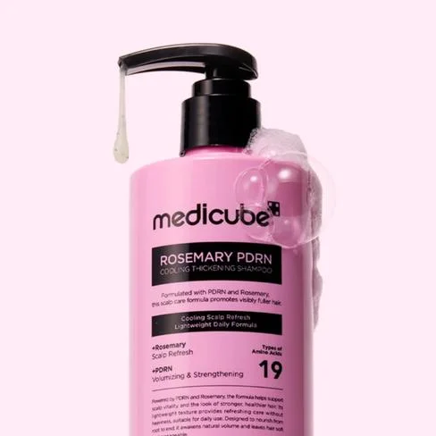 Shampoo MEDICUBE Rosemary PDRN Cooling Thickening - 400ml