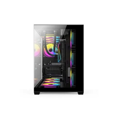 GABINETE GAMER FTX PCC-G07 LATERAL FRONTAL TRANSPARENTE 4 FAN ATX/MATX/ITX