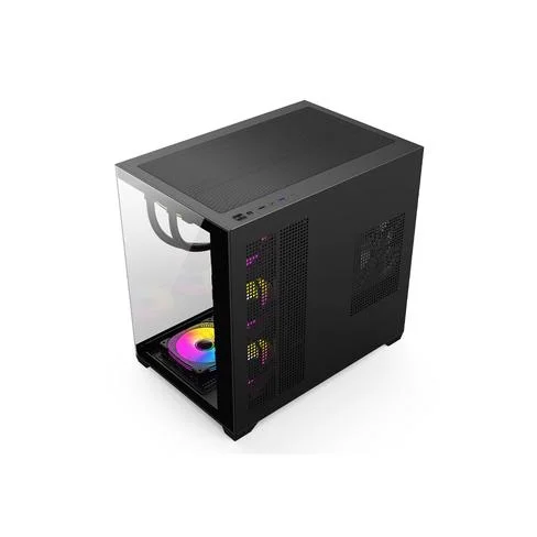 GABINETE GAMER FTX PCC-G07 LATERAL FRONTAL TRANSPARENTE 4 FAN ATX/MATX/ITX
