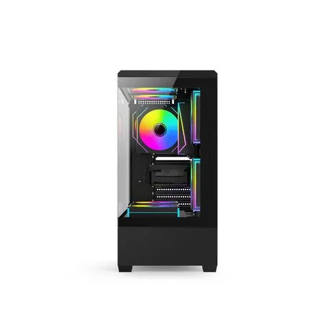 GABINETE GAMER FTX PCC-G9BK VIDRIO TEMP 3 FAN ATX/MATX/ITX