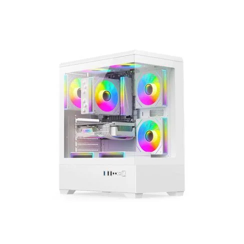 GABINETE GAMER FTX PCC-G9BK VIDRIO TEMP 3 FAN ATX/MATX/ITX