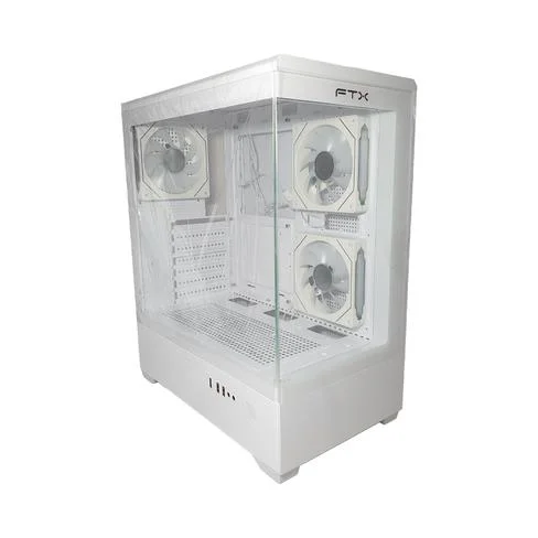 GABINETE GAMER FTX PCC-G9BK VIDRIO TEMP 3 FAN ATX/MATX/ITX
