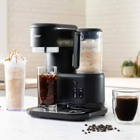 Cafetera para Frappé Oster OS-DC03 3 en 1 con Licuadora Integrada