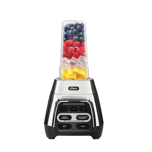 Licuadora Oster BLSTPYG1310RBG-053 programas automáticos 1000w + Vaso Blend-N-Go