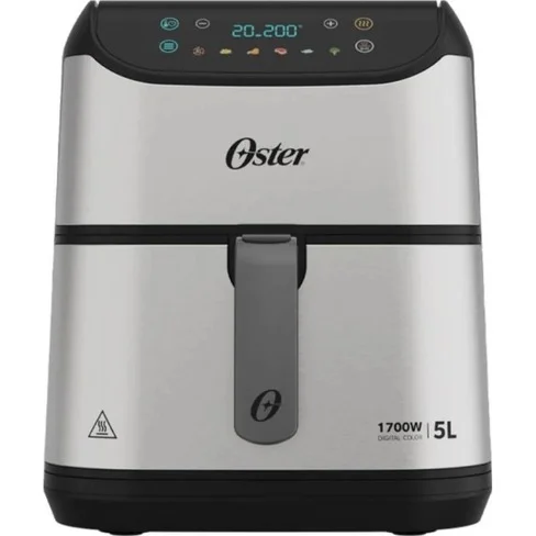 Freidora panel digital Oster OFRT930-220 5L | Acero inoxidable l 1700W