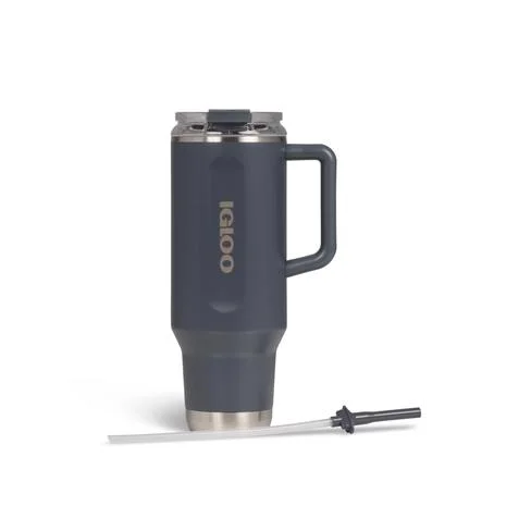VASO TERMICO IGLOO 1.2 LITROS CARBONITE C/PAJITA