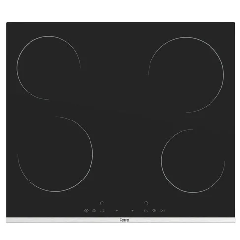 Placa Vitrocerámica Empotrable Ferre AV6004 60cm 4 Hornallas Touch