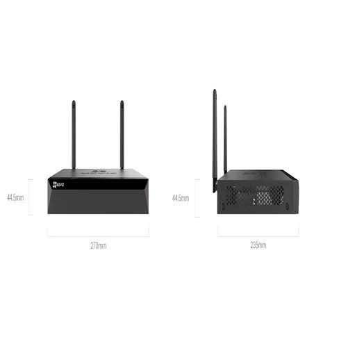 Grabador de video en Red NVR Inalámbrico EZVIZ X5S-R100-8W para 8 Cámaras WiFi