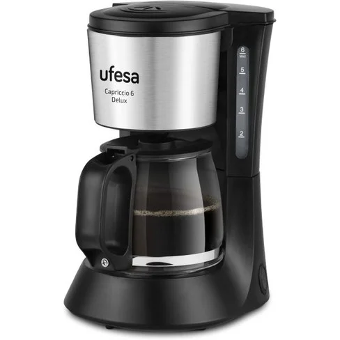 CAFETERA UFESA CAPRICCIO 6 DELUX CG7115 600W 6 TAZAS