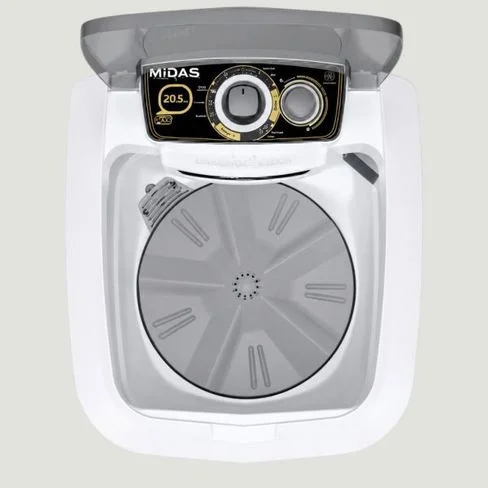 LAVARROPAS MIDAS HYPERPLUS SEMIAUTOMÁTICO CARGA SUPERIOR BLANCO 20.5KG
