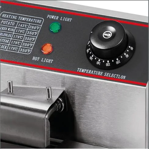 FREIDORA ELECTRICA CONSUMER 2 TANQUES 12 LTS 