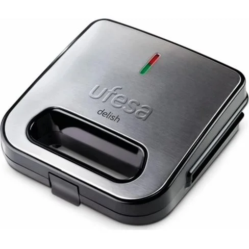 Sandwichera Ufesa SW7870 Delish Inox para 2 Sándwiches 900W