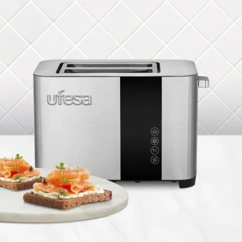 Tostadora Ufesa Duo Delux Pro 2 Rebanadas 850 W