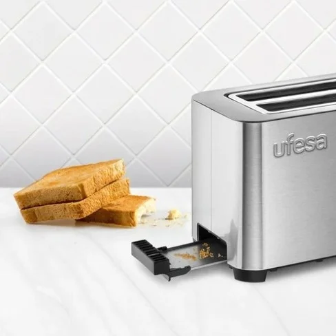 Tostadora Ufesa Duo Delux Pro 2 Rebanadas 850 W