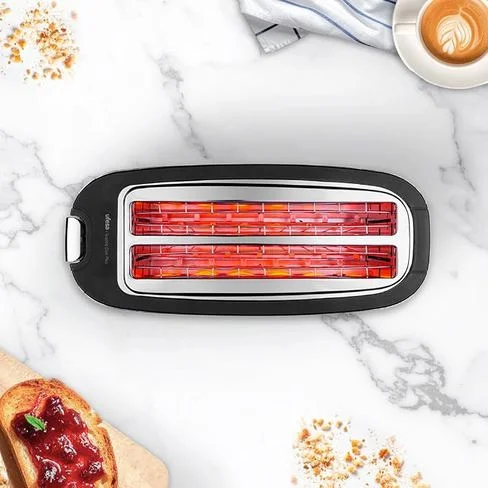 Tostadora Ufesa Toastie Duo Plus 1400 W Acero Inoxidable para 2 Rebanadas