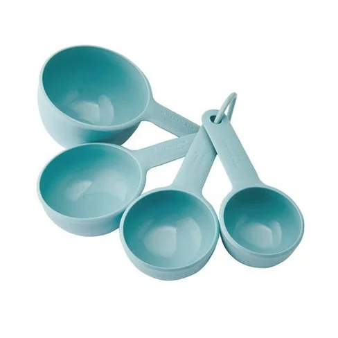 Juego de 4 Tazas Medidoras KitchenAid KQG058OHMIG de Plástico – Mineral Water