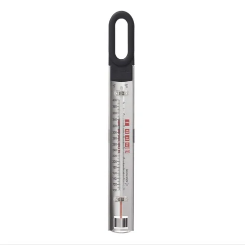Termómetro Curvo para Dulces y Frituras KitchenAid KQ907G de Acero Inoxidable