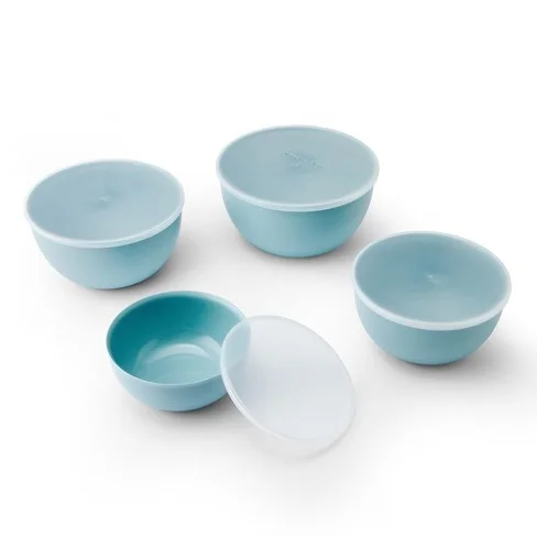 Kit de 4 Tazones de Preparación con Tapa KitchenAid