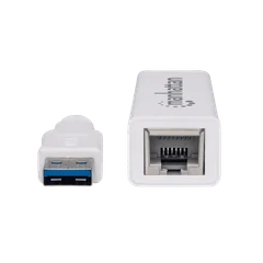 ADAPTADOR USB 3.0/RJ45 506847 10/100/1000 MBPS GIGABIT BLANCO