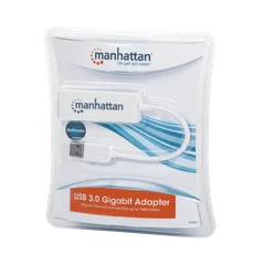 ADAPTADOR USB 3.0/RJ45 506847 10/100/1000 MBPS GIGABIT BLANCO