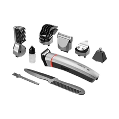 AFEITADORA MULTIGROOM 9 EN 1 PREMIUM MULTILASER EB11 BIVOLT CON BASE