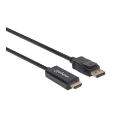 CABLE DP/HDMI 153188 3MT FHD/60HZ BOLSA NEGRO